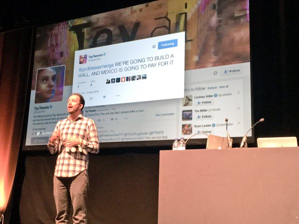 Peter Smart talking at UX London 2016