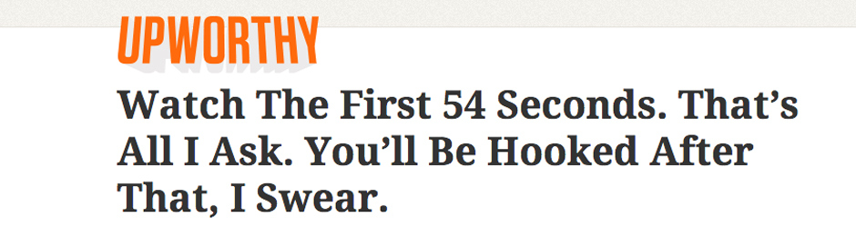 Meeting user expectations with clickbait