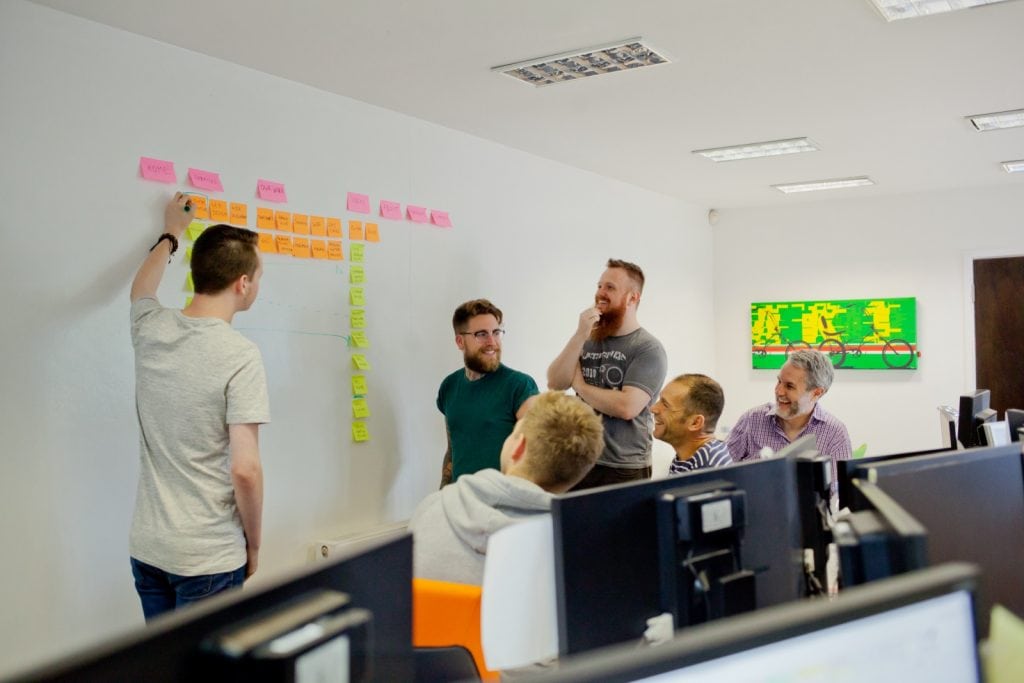 Discussing how content and website projects intersect 