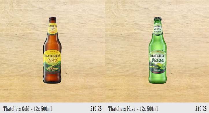 thatcher's cider