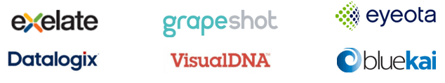 exelate, grapeshot, eyeota, datalogix, visualDNA, bluekai