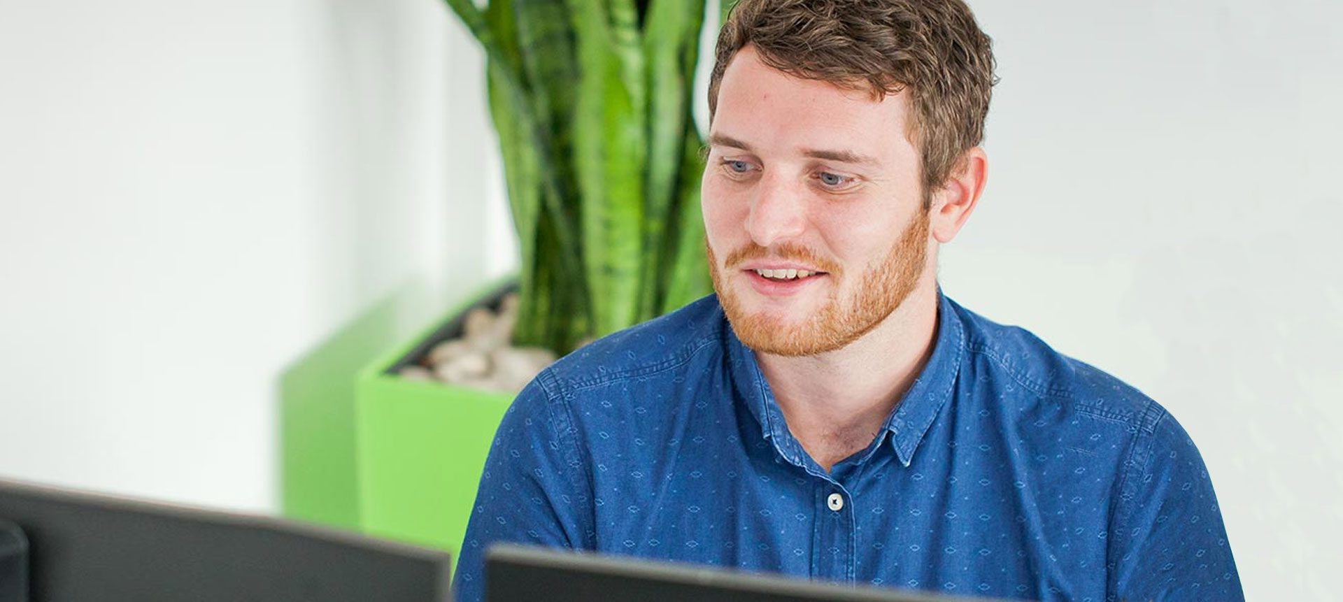 Tom at work