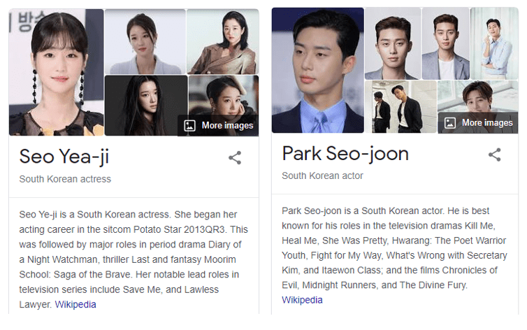 Seo Yea-Ji & Park Seo-Joon