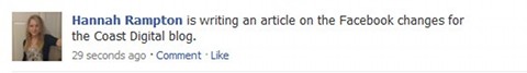 Hannah Rampton - status update