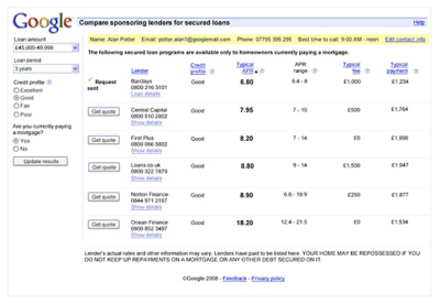 Image of Google Merchant Search