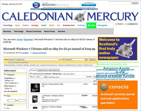 Caledonian Mercury