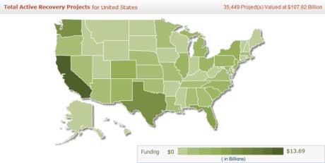 Map of the USA