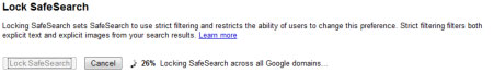 Locking SafeSearch